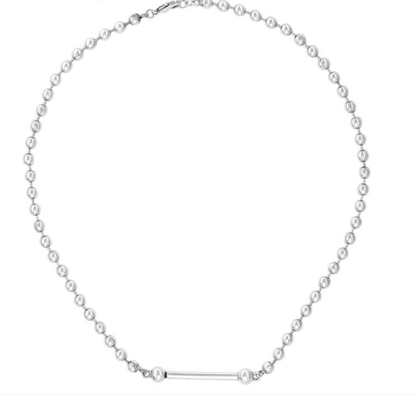 Silver Pick 4 Necklace - UNO de 50