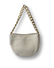 Small Laced Chain Shoulder Handbag Bag With Crossbody Strap