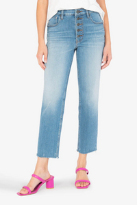 RACHAEL HIGH RISE FAB AB MOM JEAN (PATHFINDER WASH)