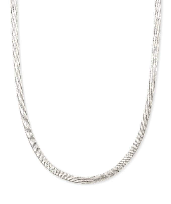 Kassie Chain Necklace in Silver - Kendra Scott