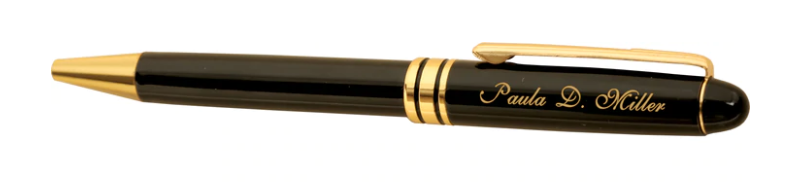 Personalizable Brass Roller Ball Pen