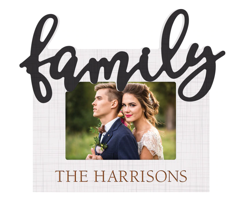 Personalizable Family Photo Frame