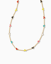 Haven Heart Gold Strand Necklace in Multi Mix - Kendra Scott