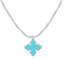 Cross Drop Necklace