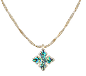 Cross Drop Necklace