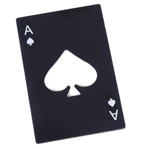 Ace Of Spades Bottle Opener and Wallet Guard