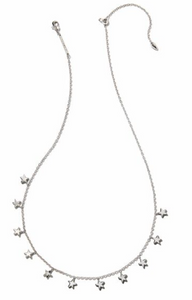Sloane Star Strand Necklace in Silver - Kendra Scott