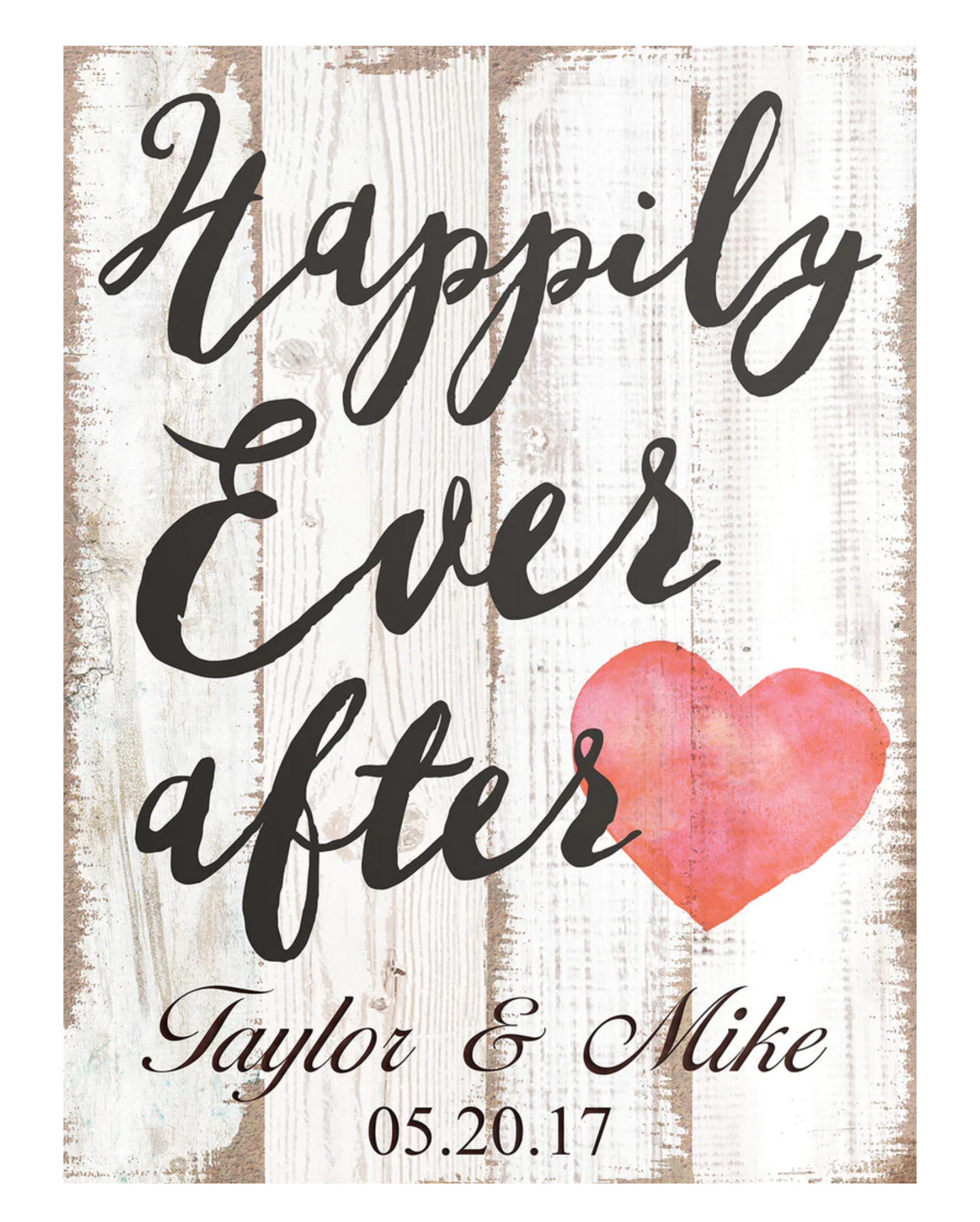 Personalized Wedding Plaque
