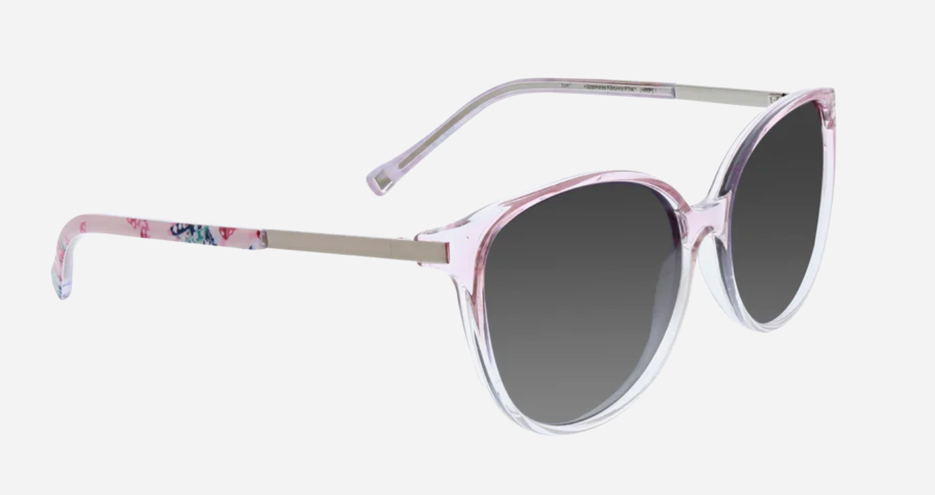 Tori Polarized Oversized Round Sunglasses - Happiness Returns