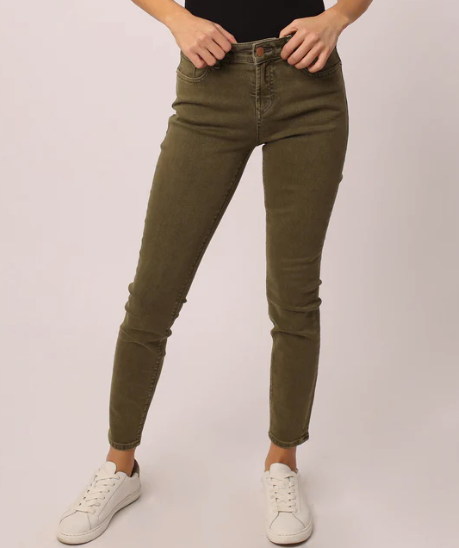 Cypress Giselle High Rise Ankle Skinny Jeans - Dear John