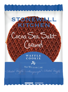 Cocoa Sea Salt Caramel Waffle Cookie