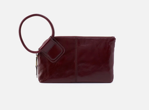 Merlot Sable Wristlet - HOBO