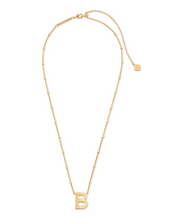 Letter B Pendant Necklace in Gold - Kendra Scott