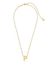 Letter P Pendant Necklace in Gold - Kendra Scott