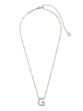 Letter G Pendant Necklace in Silver - Kendra Scott