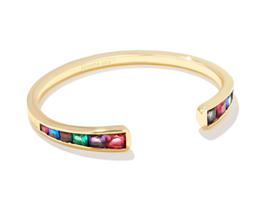 Parker Gold Cuff Bracelet in Multi Mix - Kendra Scott