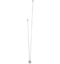 Silver Contempo Medallion Petite Necklace - Brighton
