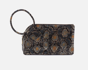 Halo Shimmer Sable Wristlet - HOBO