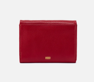 Scarlet Lumen Medium Bifold Compact Wallet - HOBO