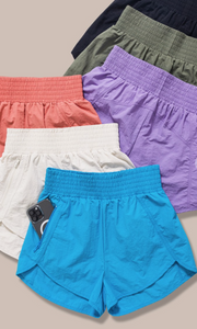 Finish Line Smocked Shorts