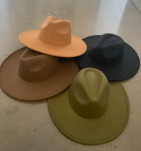 Felt Wide Brim Panama Hat