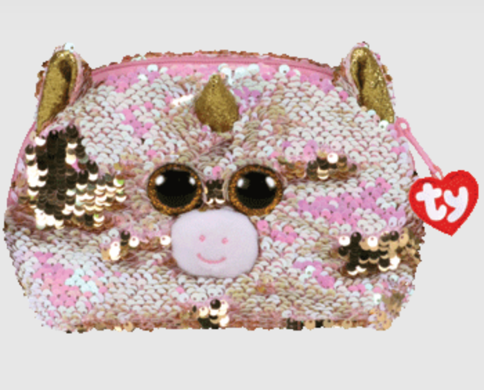 Fantasia Reversible Sequin Accessory Bag- TY