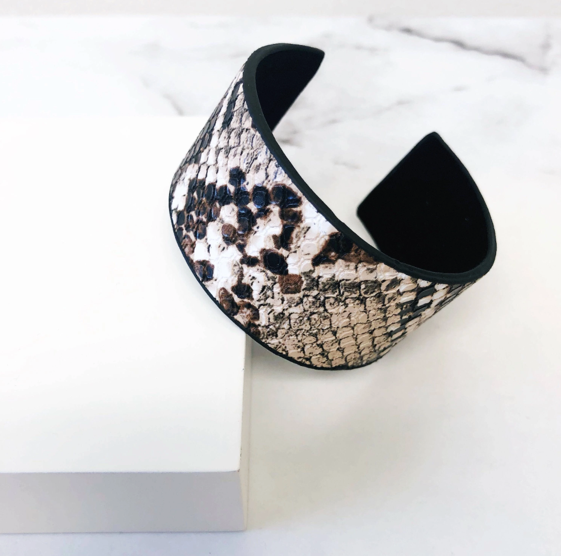 Snakeskin Cuff Bracelet