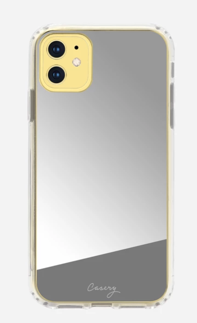 Silver Mirror iPhone Case
