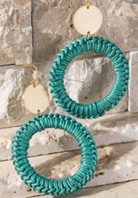 Thread Wrapping Earrings
