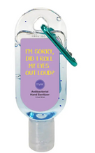 Hand Sanitizers with an Attitude