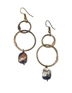 Anju Semi-Precious Stones Banjara Earrings