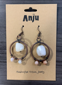 Anju Semi-Precious Stones Banjara Earrings