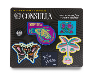 Consuela Sticky Patches & Stickers