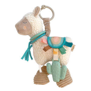 Link & Love Llama Activity Plush Silicone Teether Toy