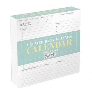 Daily Planning Updated Note Block Calendar