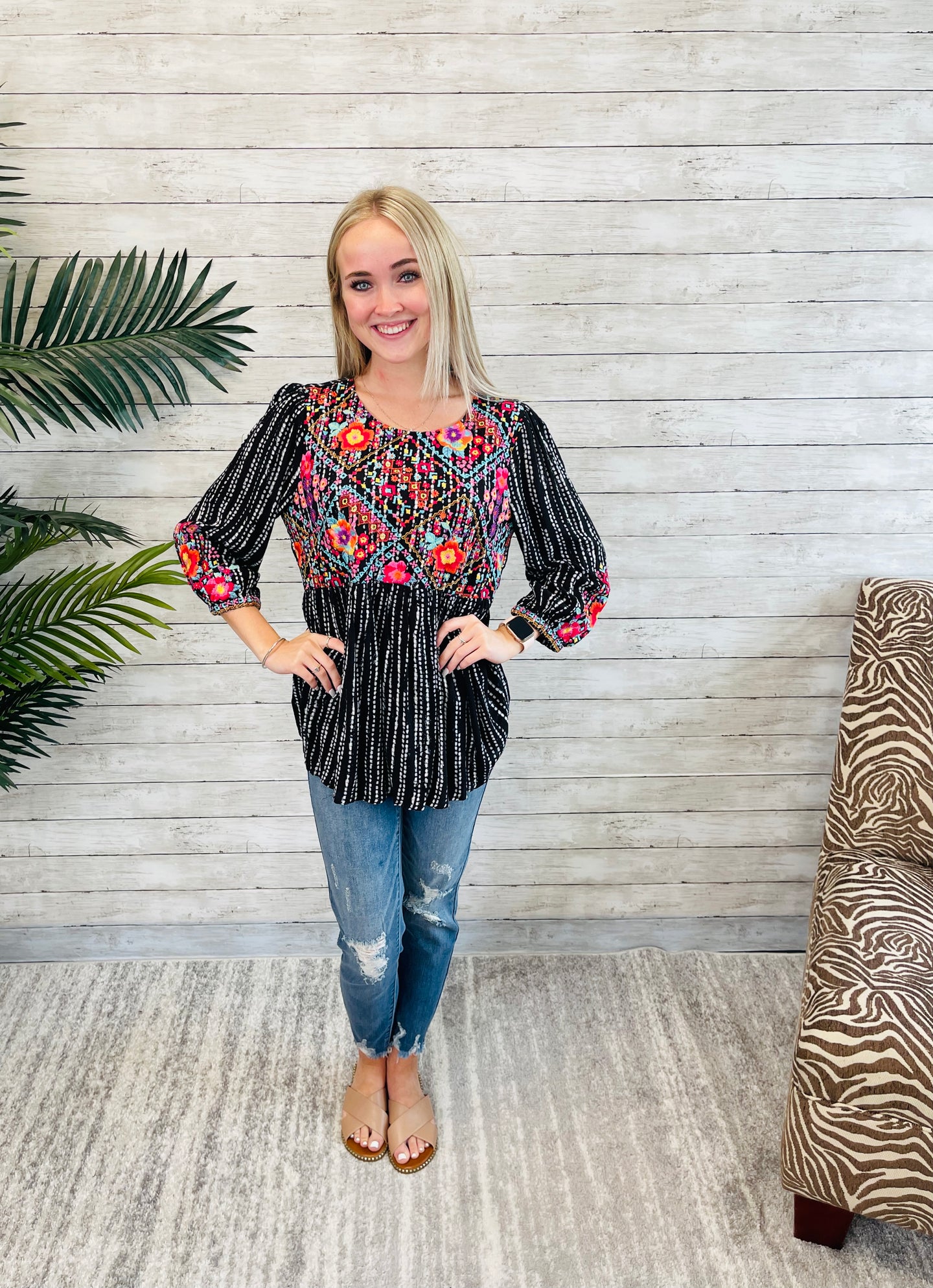 Don't Get Distracted Savanna Jane Top