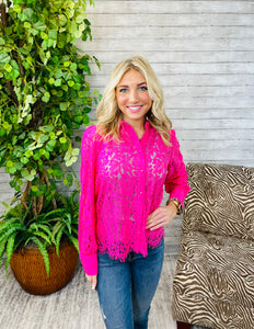 Something Sweet Lace Top