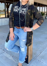 Let’s Go Hunting Camo Cardigan