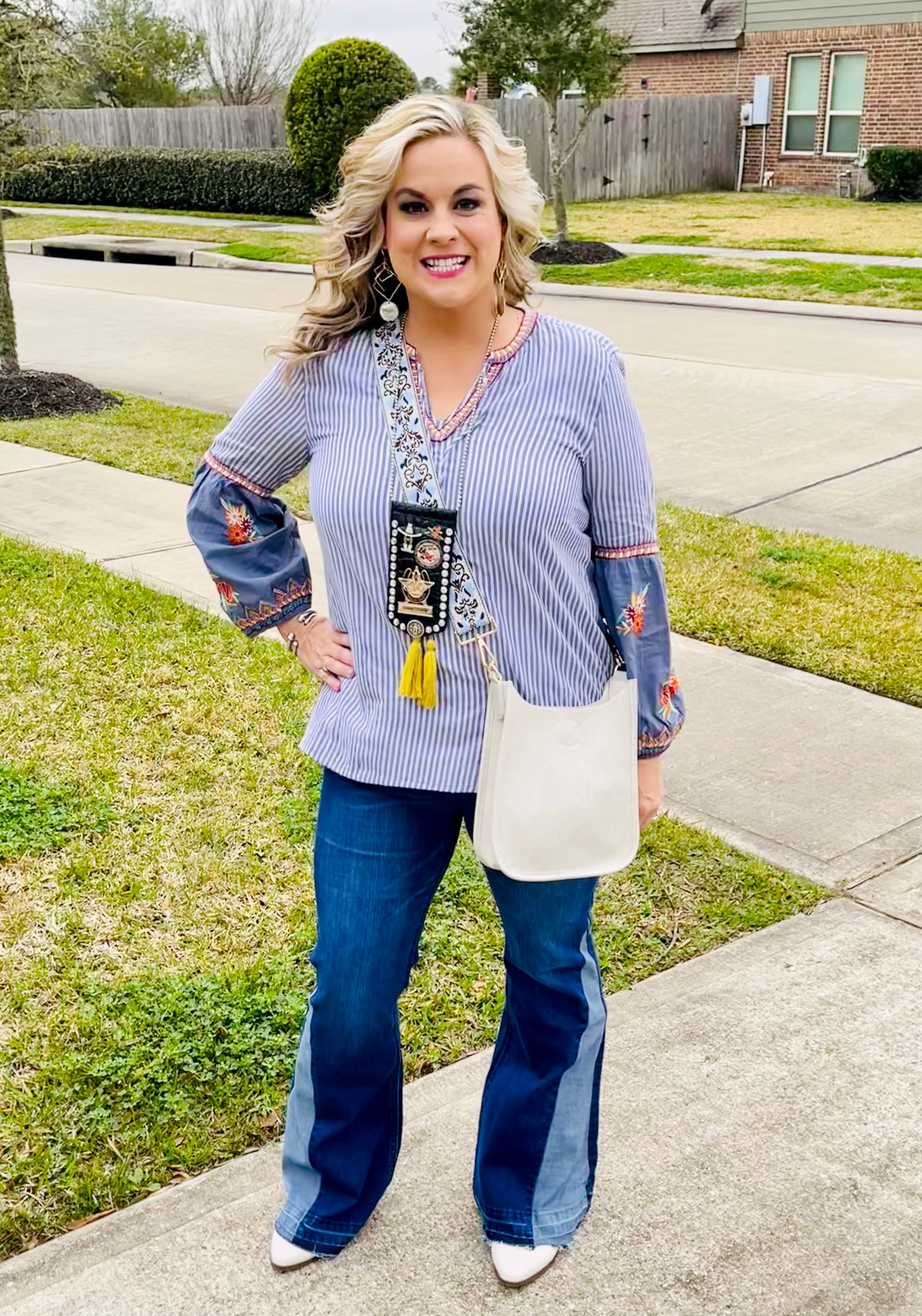 TWICE AS NICE JEANS FLARE JEANS – Belle Lees Boutique
