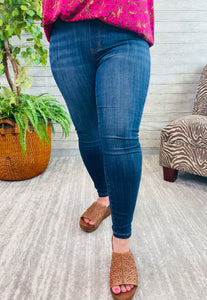 Judy Blue High Waist Pull-On Skinny Jeans