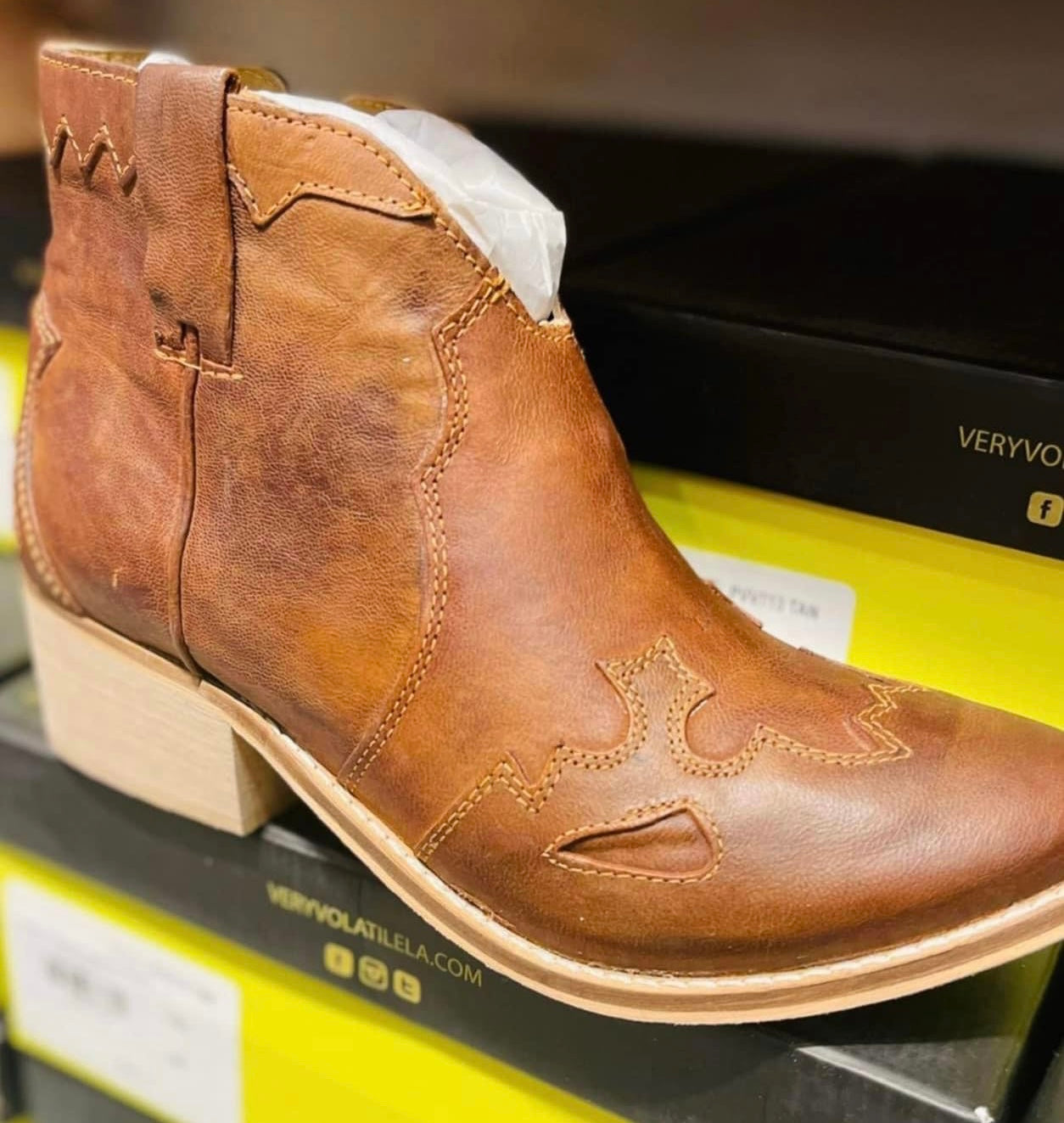 Drexel Genuine Leather Booties