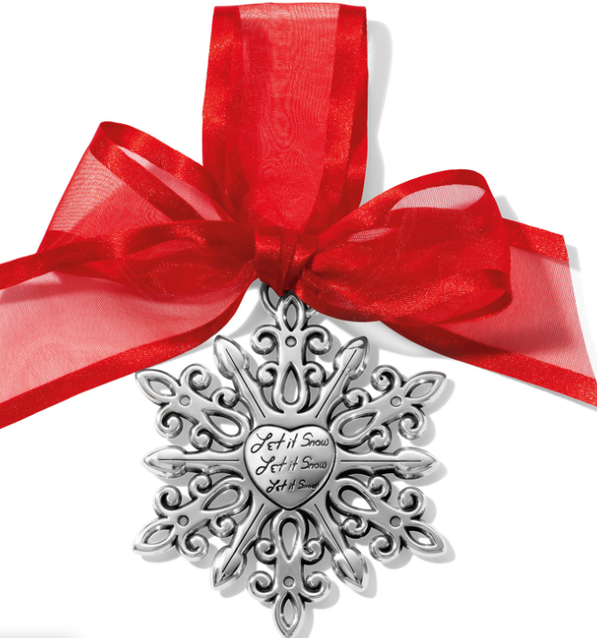 Winter Snowflake Christmas Ornament - Thumbnail 4